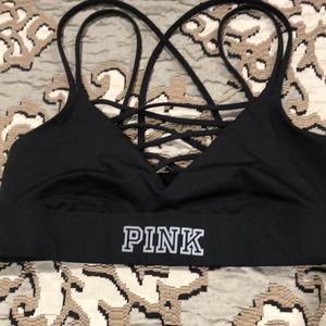 PINK Victoria’s Secret ULTIMATE black bralette